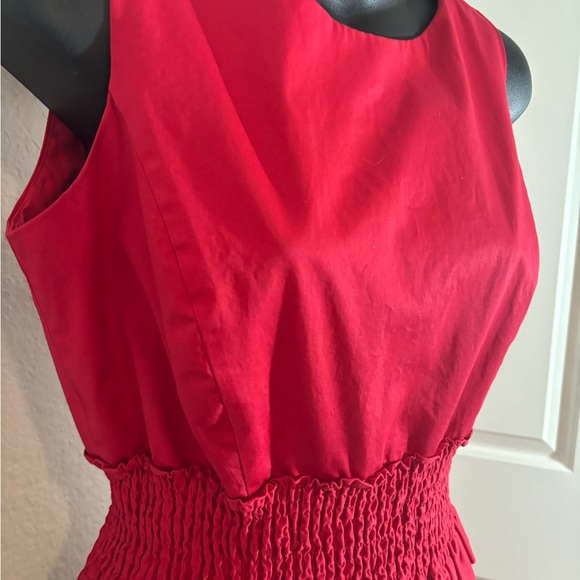 ANTONIO MELANI Red Midi Dress - Picture 10 of 13